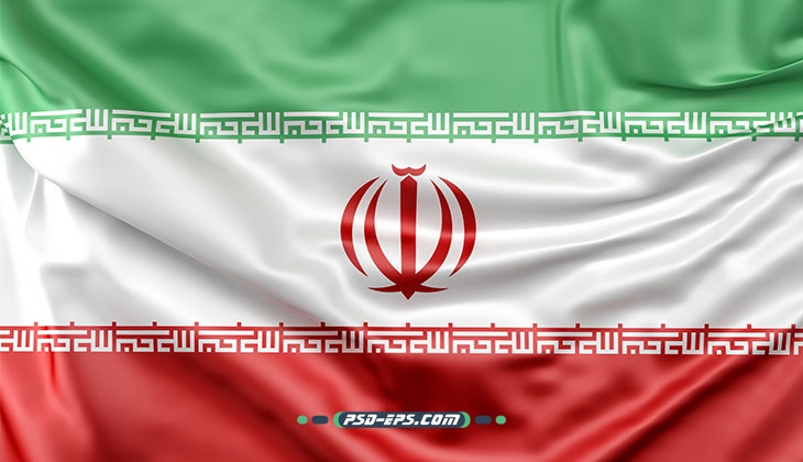 مرجع دانلود پرچم ایران با کیفیت فوق العاده در سایت لایه باز psd - eps