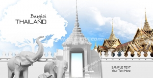 عکس با کیفیت مناطق و مکان های توریستی و گردشگری در جهان و شاخص کردن مناطق بانکوک تایلند