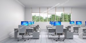 عکس با کیفیت تبلیغات آموزشگاه های کامپیوتر با فضای دلنشین