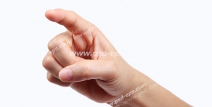 عکس با کیفیت تبلیغات اشاره کردن با انگشت اشاره