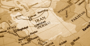 عکس با کیفیت تبلیغاتی نقشه ایران و کشور های همسایه