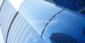 عکس با کیفیت تبلیغاتی ساختمان های مرتفع و شیشه ای