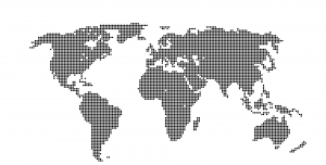 دانلود طرح نقطه ای نقشه جهان