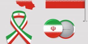 پرچم ایران به صورت Png