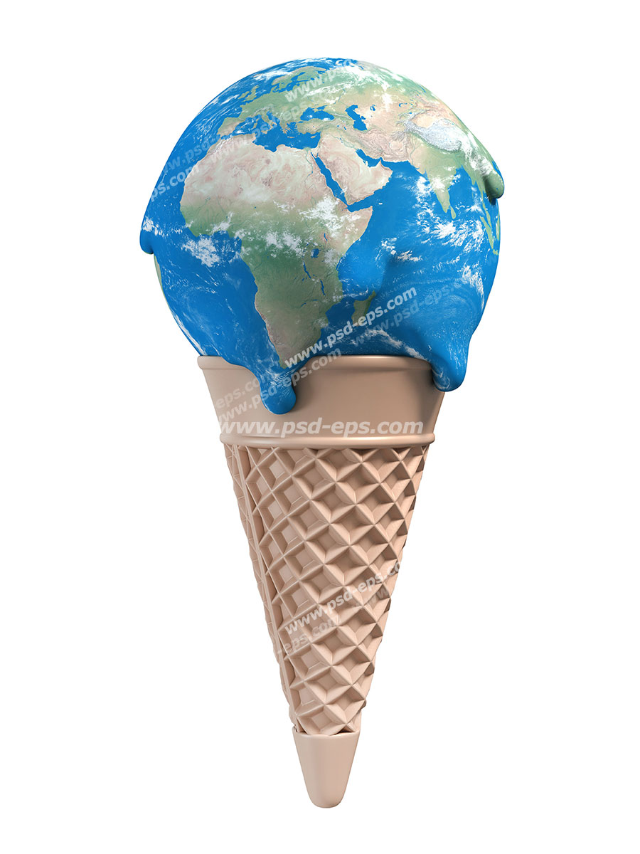 Планета в виде мороженого